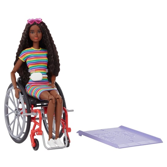 Barbie, lalka Fashionistas na wózku Barbie