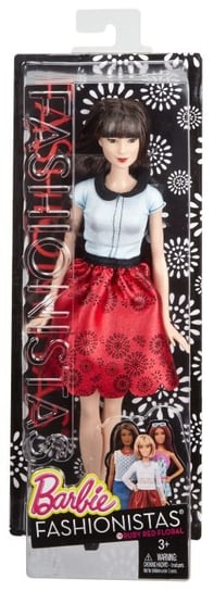 Barbie, lalka Fashionistas Ruby Red Floral Barbie