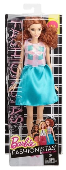 Barbie, lalka Fashionistas Terrific Teal Barbie