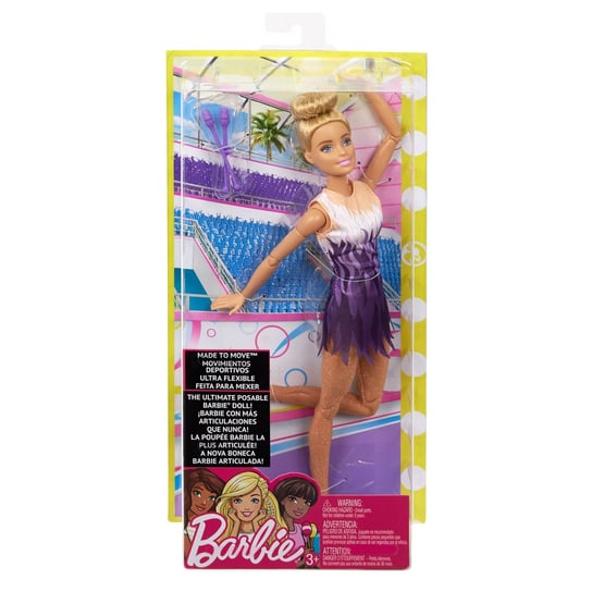 Barbie, lalka Gimnastyczka Barbie