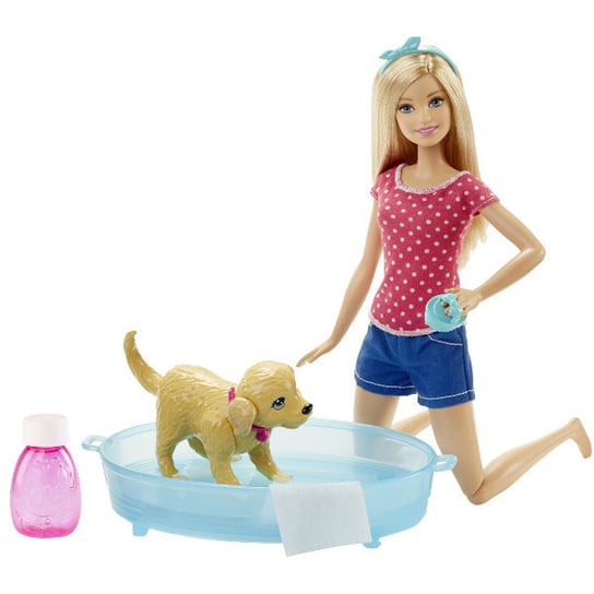 Barbie, lalka Kąpiel pieska, DGY83 Barbie