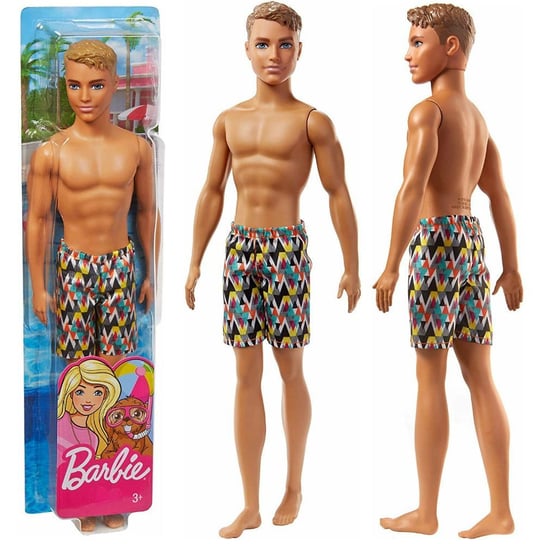 Barbie, lalka Ken Plażowy Blondyn Barbie