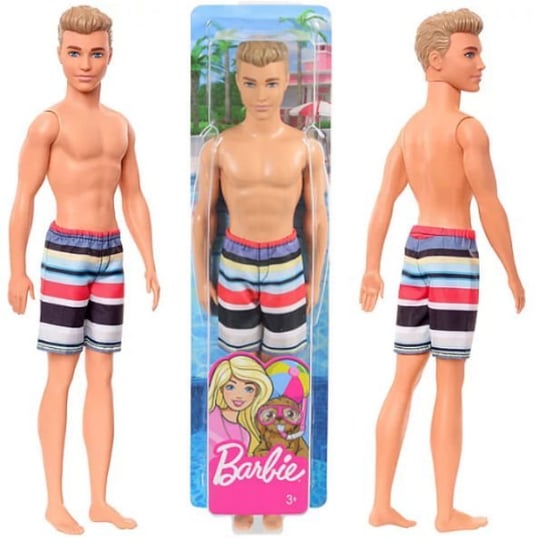 Barbie, lalka Ken plażowy Blondyn Barbie