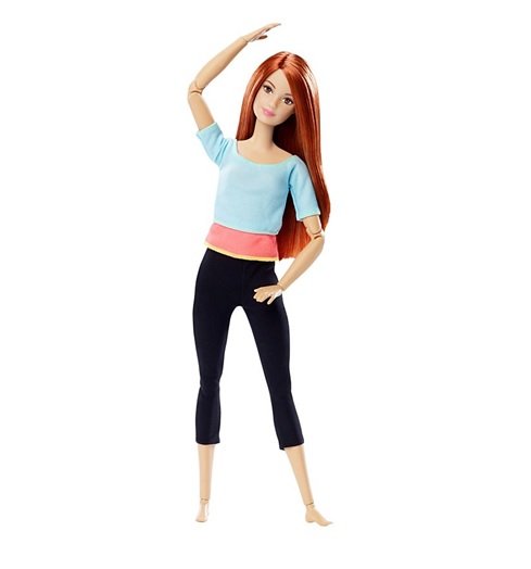 Barbie, lalka Made to move Barbie