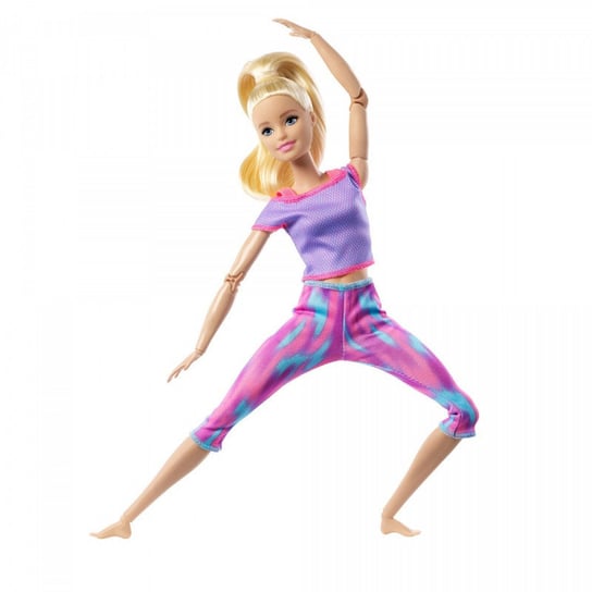 Barbie Lalka Made to Move Fioletowe ubranko Barbie