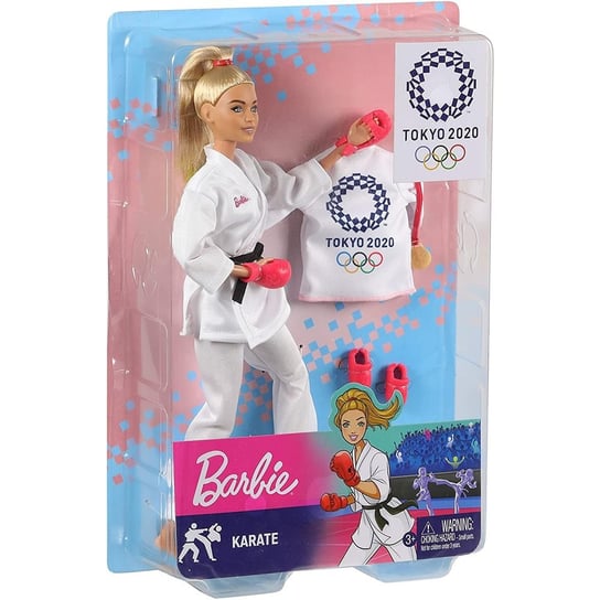 Barbie, lalka Olimpijka karateczka, GJL74 Barbie