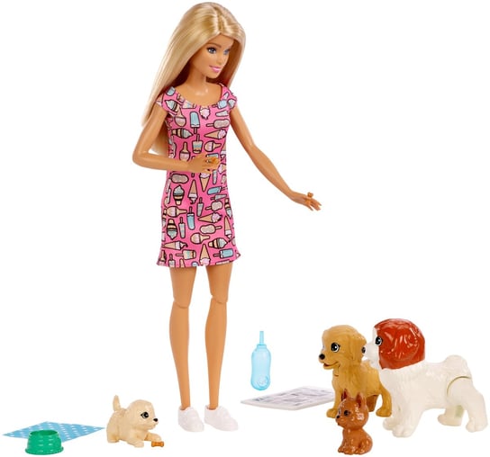 Barbie, lalka Opiekunka piesków, FXH08 Barbie
