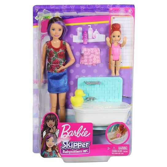 Barbie, lalka Opiekunka, Zestaw, FHY97/FXH05 Barbie