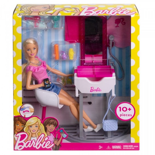 Barbie, lalka Salon fryzjerski Barbie
