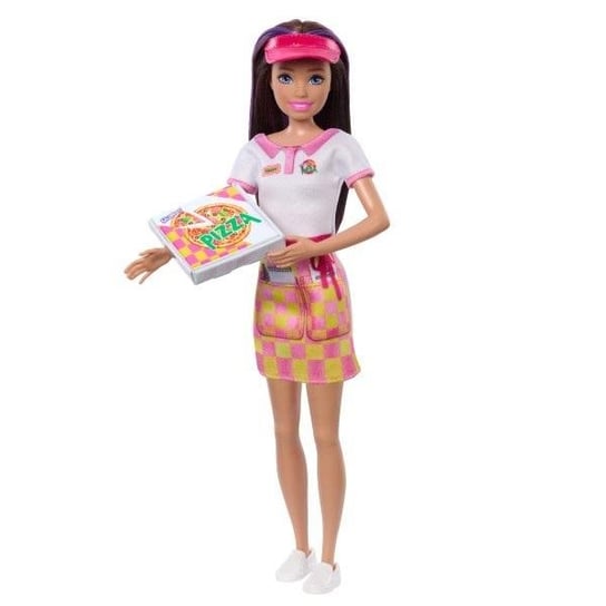 Barbie Lalka Skipper Pierwsza Praca Dostawczyni Pizzy Mattel Htk36 Barbie