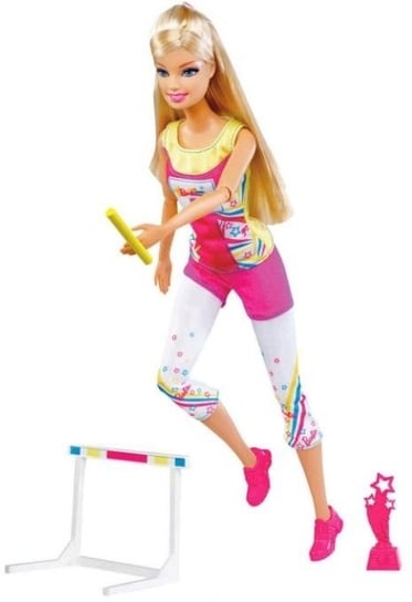 Barbie, lalka Sportsmenka biegaczka, W3768 Barbie