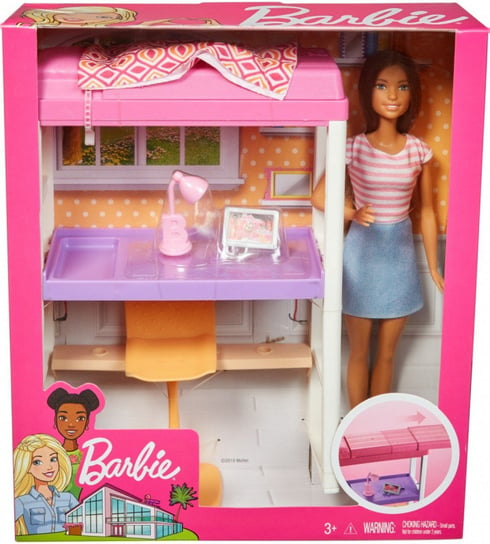 Barbie, lalka Sypialnia Barbie