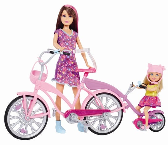 Barbie, lalka Wycieczka rowerowa, zestaw, BLT06 Barbie