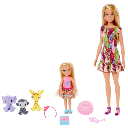Barbie, lalki Barbie i Chelsea Lalki Zestaw historyjka Barbie