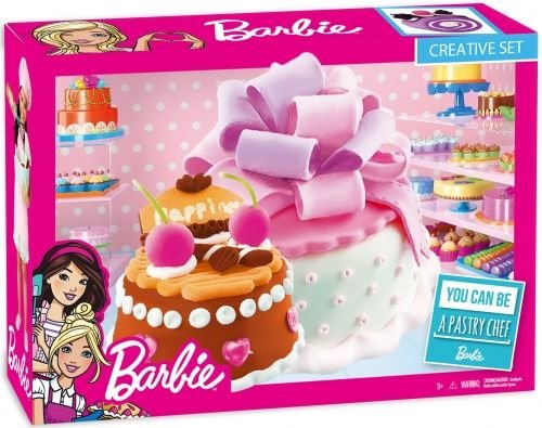 Barbie, masa plastyczna Torcik Mega Creative