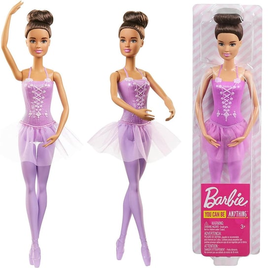 Barbie, Mattel Lalka Barbie Kariera Baletnica Brunetka Mattel