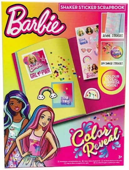 Barbie Notatnik Z Naklejkami 07487 Branded Toys Inna marka