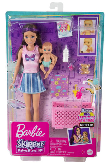 Barbie Opiekunka Zestaw + Lalki #6 Barbie