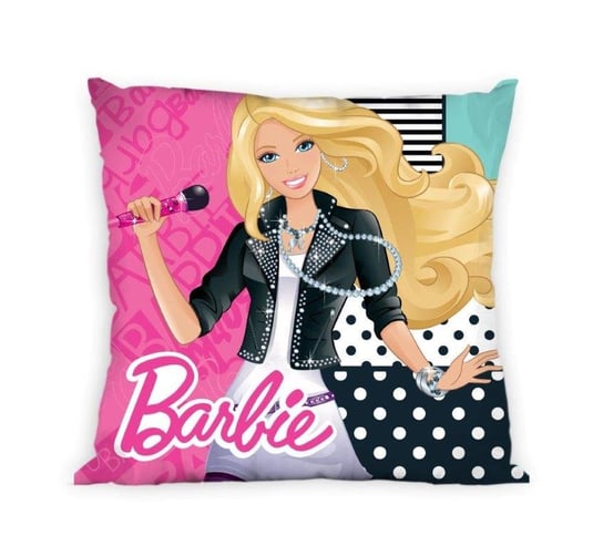 Barbie, Poduszka z poszewką, 40x40 cm Mówisz i Masz
