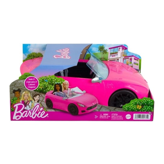 Barbie, pojazd dla lalek, kabriolet Barbie