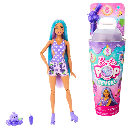Barbie Pop Reveal, Lalka, Winogrono, HNW44 Barbie
