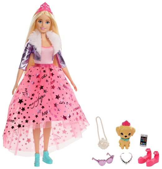 Barbie, Przygody Księżniczek, lalka księżniczka Barbie, GML76 Barbie