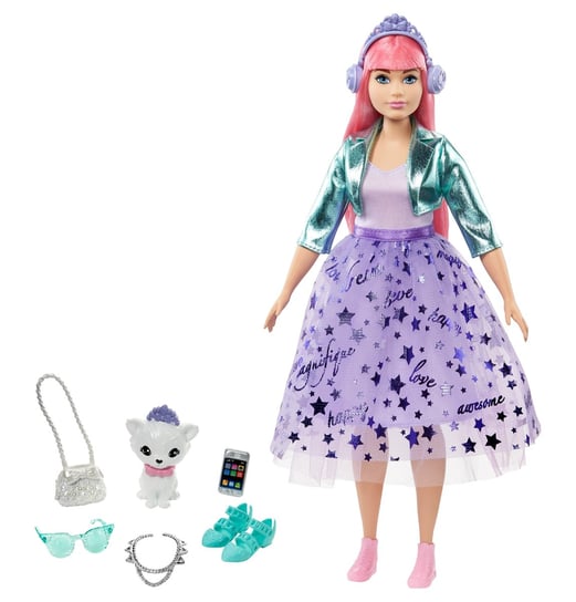 Barbie, Przygody Księżniczek, lalka księżniczka Daisy, GML77 Barbie