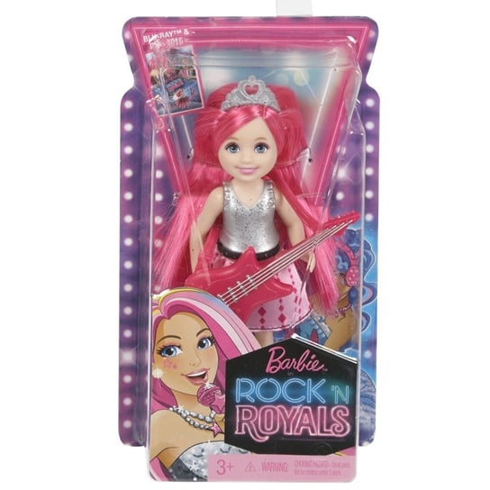 Barbie Rockowa Księżniczka, mini lalka Chelsea Barbie