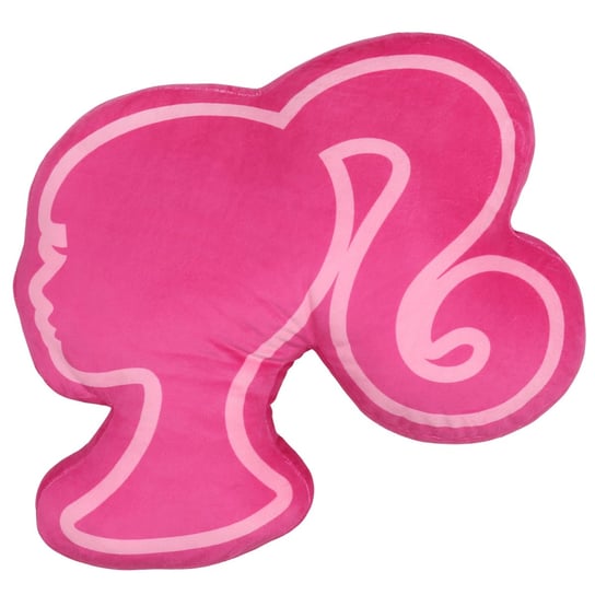Barbie Różowa poduszka dekoracyjna, poduszka kształtka 35x40cm Uniwersalny Barbie