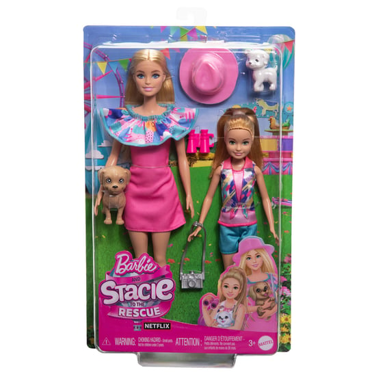 Barbie Stacie i Barbie 2-pak lalek Mattel