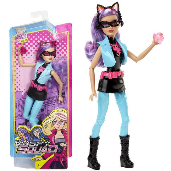 Barbie Tajne Agentki, lalka Włamywaczka Patricia, DHF18 Barbie