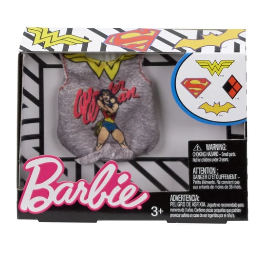 Barbie, ubranka z ulubieńcami, Top, FYW84/FLP52 Barbie