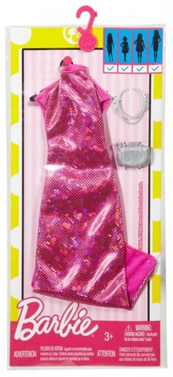Barbie, ubranko dla lalki, sukienka Barbie