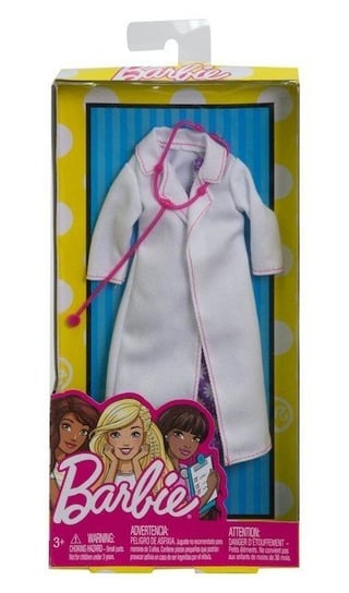 Barbie, ubranko Lekarza dla lalki, FKT12 Barbie