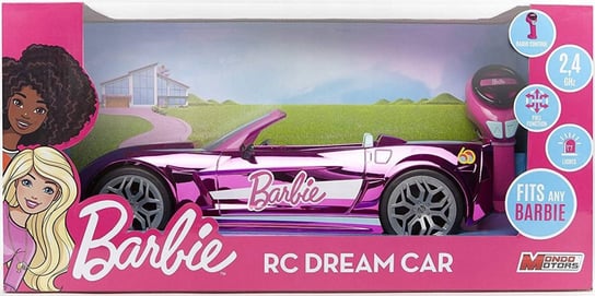 Barbie Wymarzony Kabriolet Różowy Sterowany 63619 Mattel