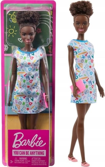 Barbie You Can Be Anything Nauczycielka Murzynka Mattel