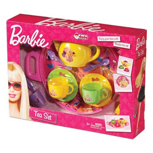 Barbie, zabawka edukacyjna Zestaw do herbaty Barbie
