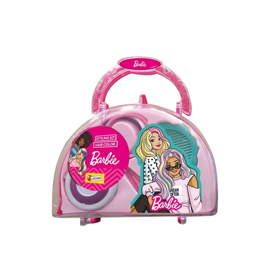 Barbie, zestaw kosmetyczny do koloryzacji włosów Hair Color Beauty Kit Lisciani