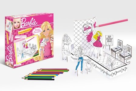 Barbie, zestaw kreatywny Barbie