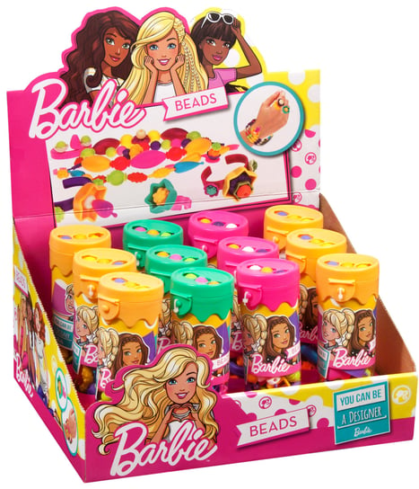 Barbie, zestaw kreatywny Koraliki Barbie