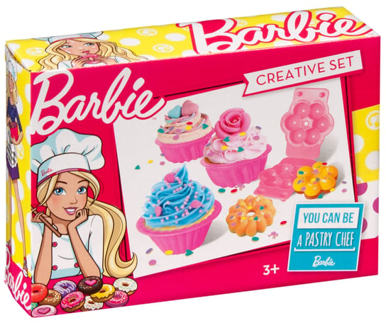 Barbie, zestaw kreatywny Masa plastyczna Barbie