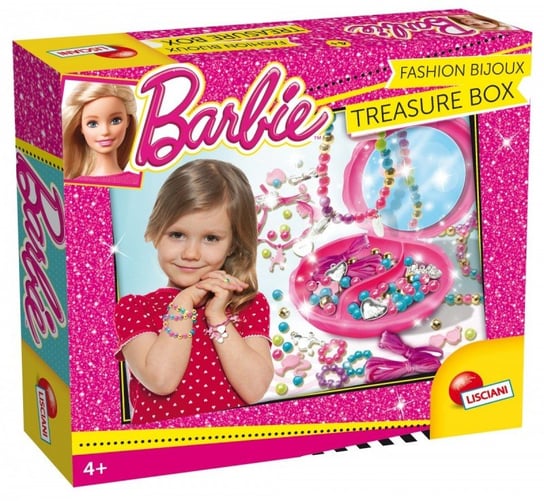 Barbie, zestaw kreatywny Modna Biżuteria Lisciani