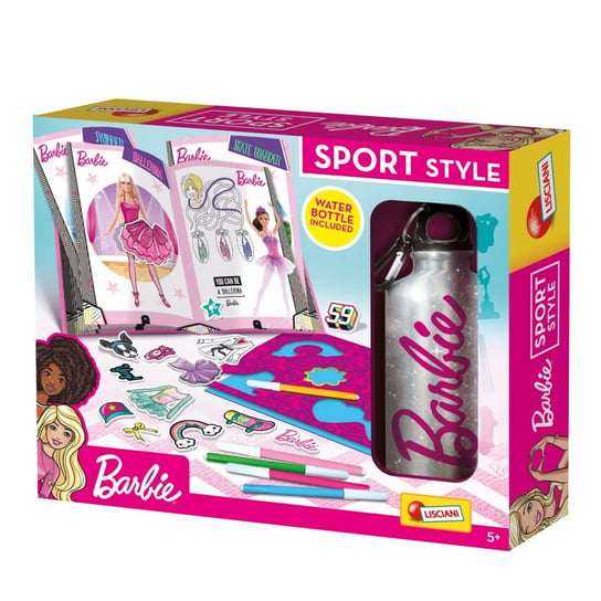 Barbie, zestaw kreatywny Sportowy styl Lisciani