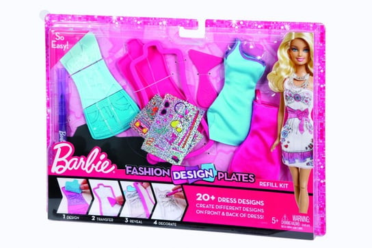 Barbie, zestaw kreatywny Studio projektowe, zestaw uzupełniający Barbie
