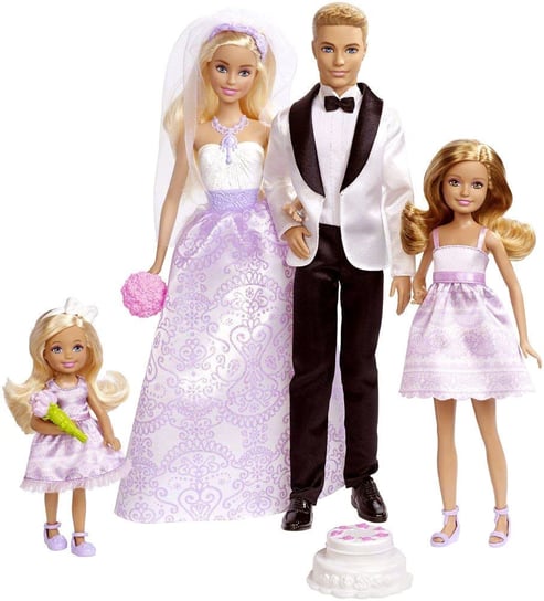 Barbie, zestaw lalek Ślub, DJR88 Barbie