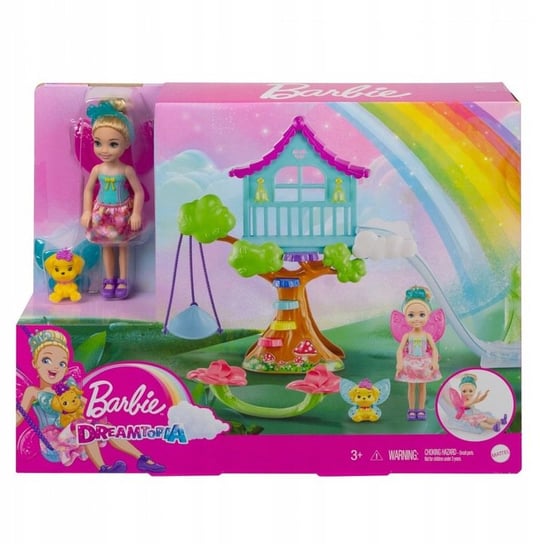 Barbie, zestaw lalka wróżka, Chelsea Fantazja Barbie