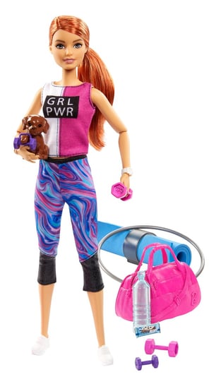 Barbie, zestaw Relaks na siłowni Barbie