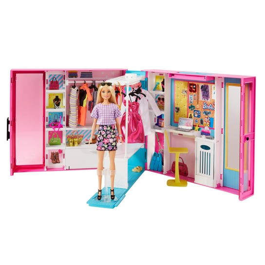 Barbie, zestaw Szafa dla Lalek, GBK10 Barbie