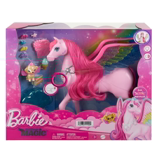 Barbie, Zestaw Szczypta Magii, Pegaz, HLC40 Barbie