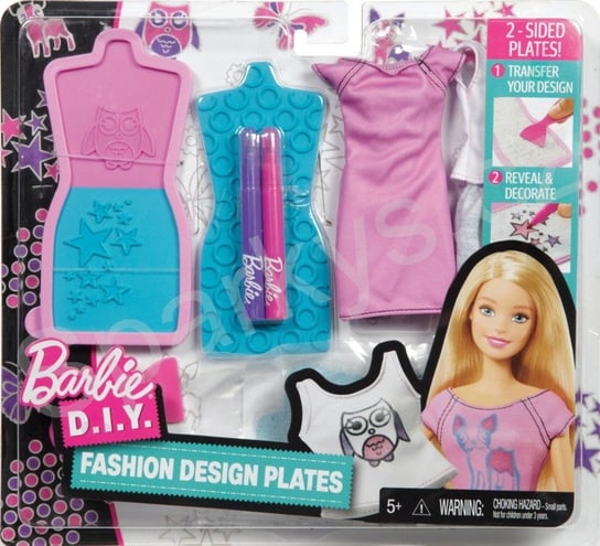 Barbie Zrób to sama, Stylowe szablony Barbie